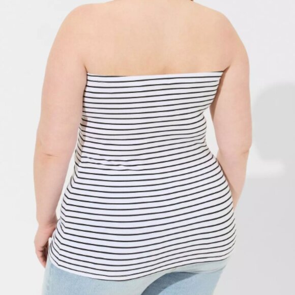 NWT TORRID | Foxy Strapless Tube Top Striped | Sz. 2X - Picture 3 of 8